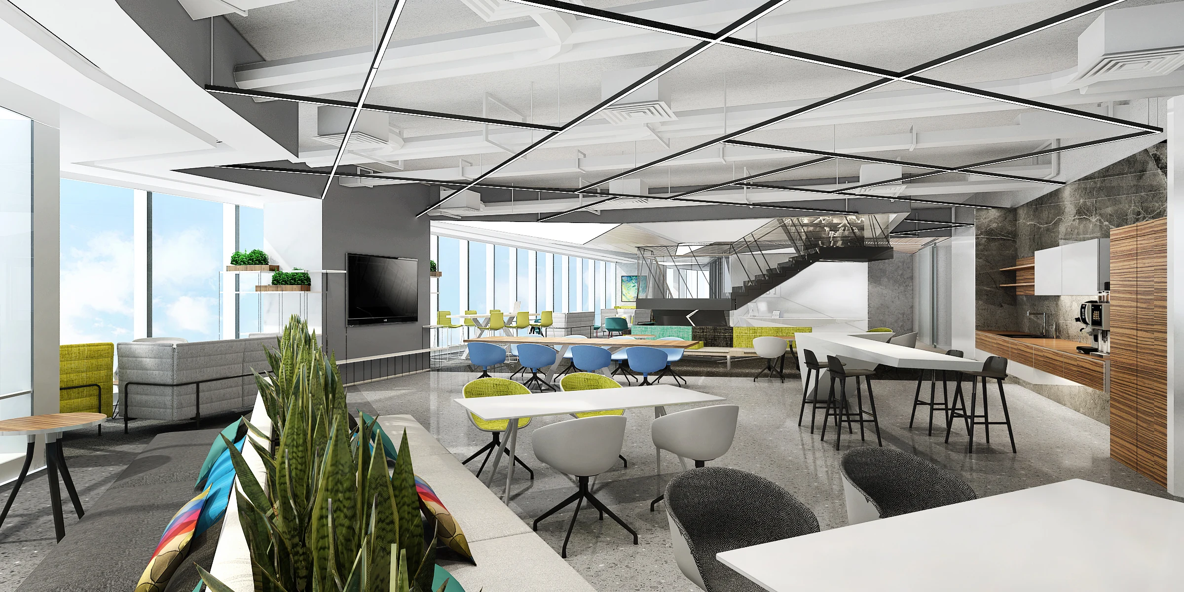 AllianceBernstein Jakarta Workplace — Reception