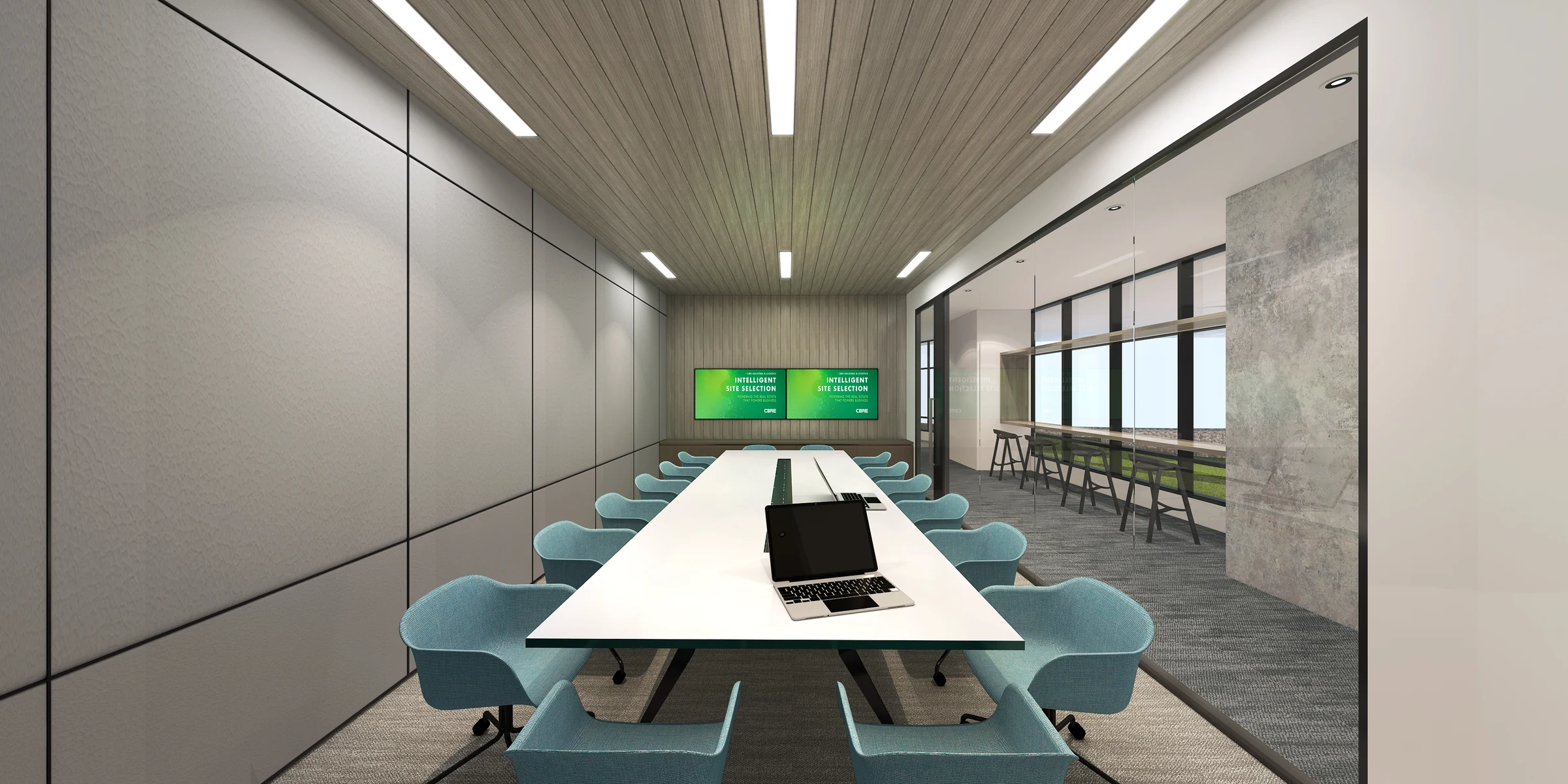 CBRE Jakarta Workplace — Interior view 02