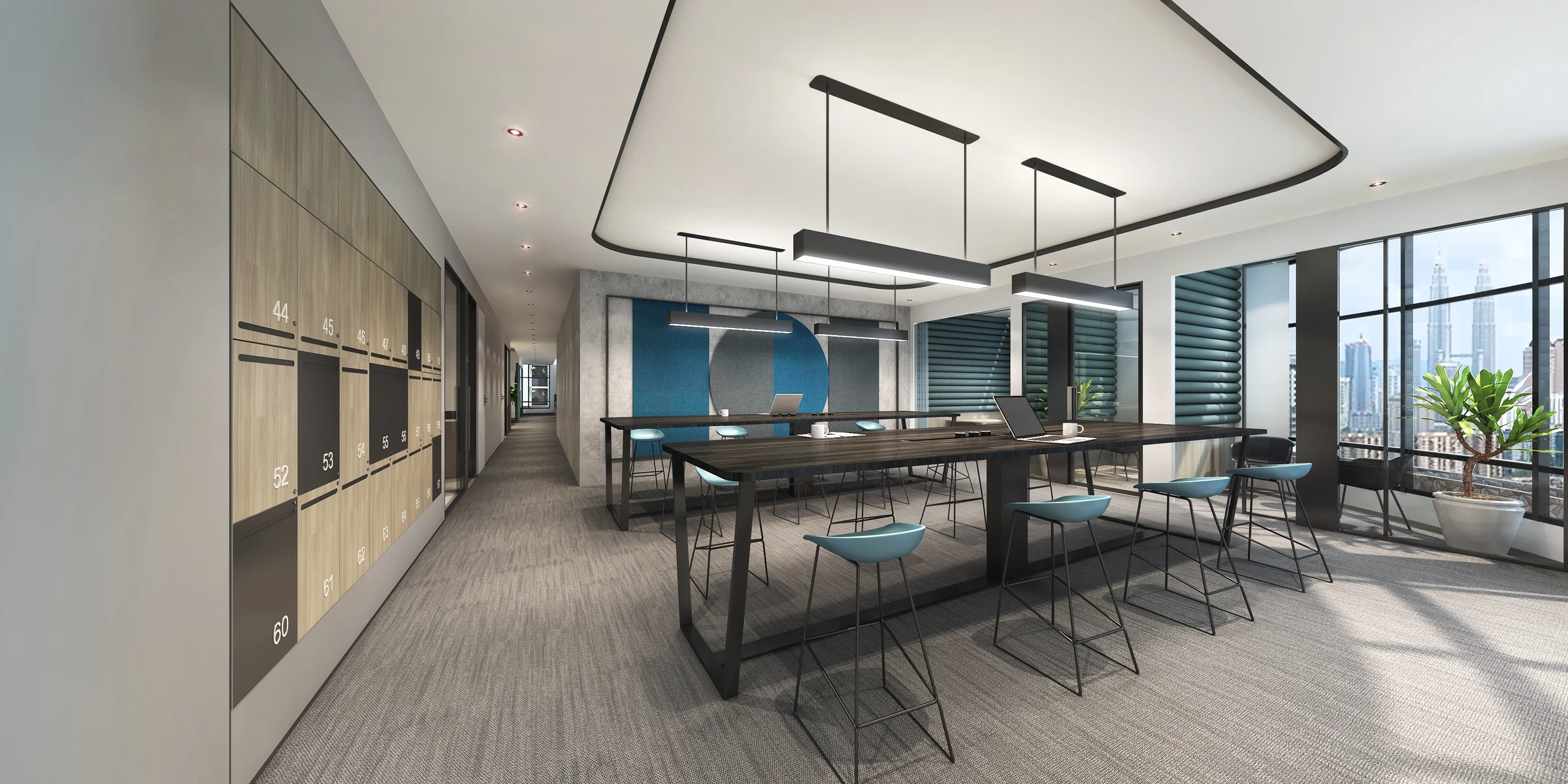 CBRE Jakarta Workplace — Interior view 03