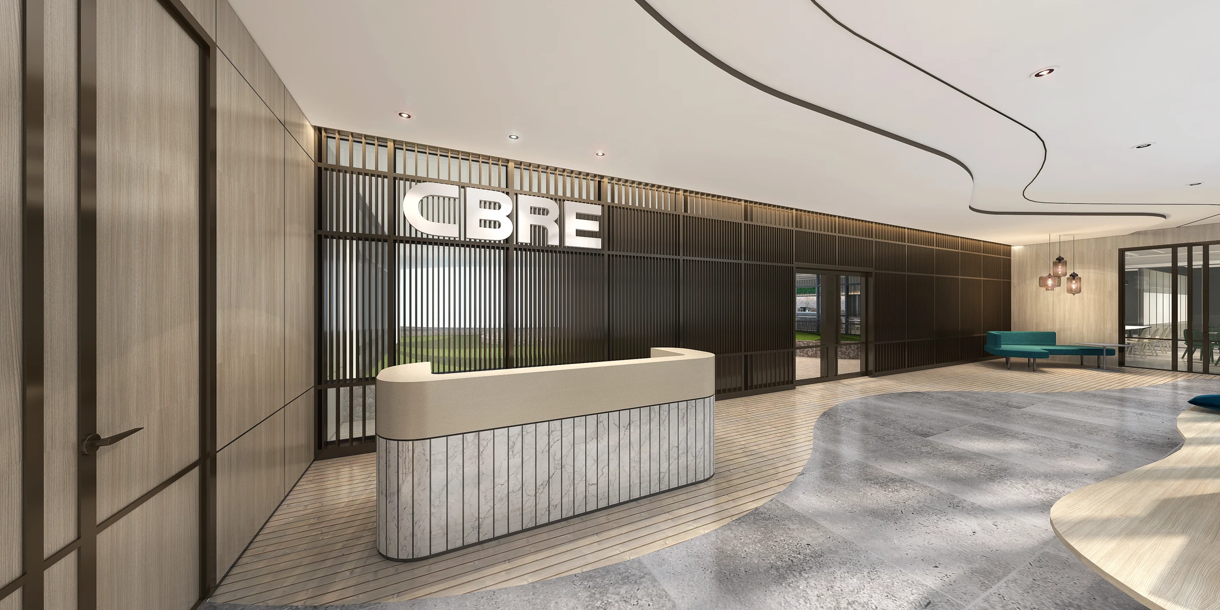 CBRE Jakarta Workplace — Interior view 05