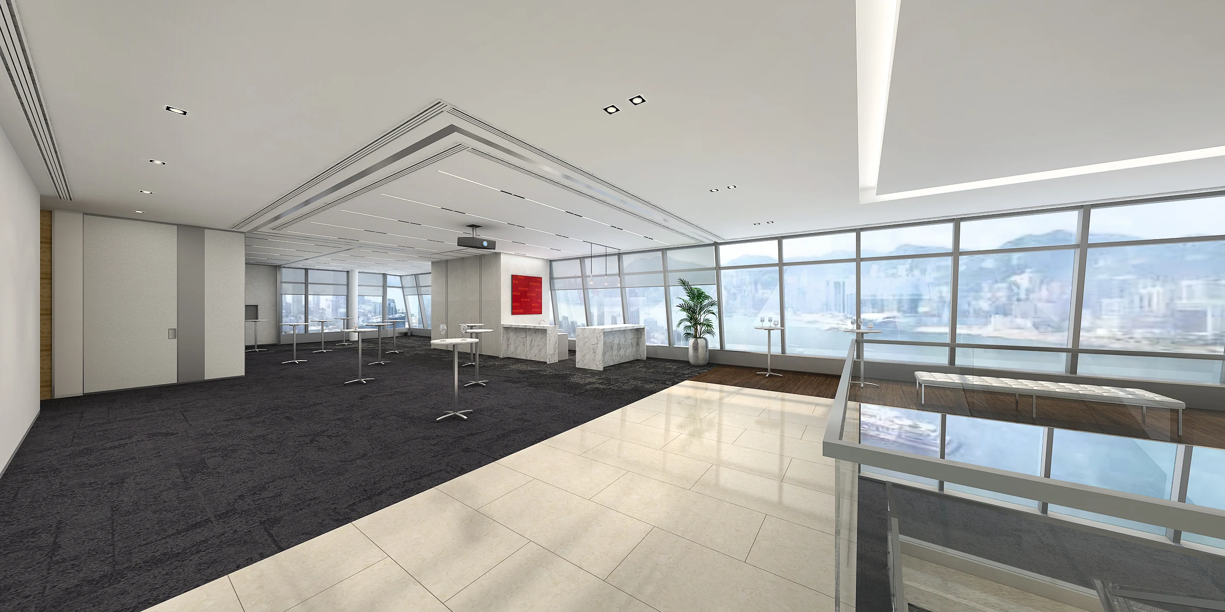 Credit Suisse Jakarta Client Suite — Tampilan interior 07