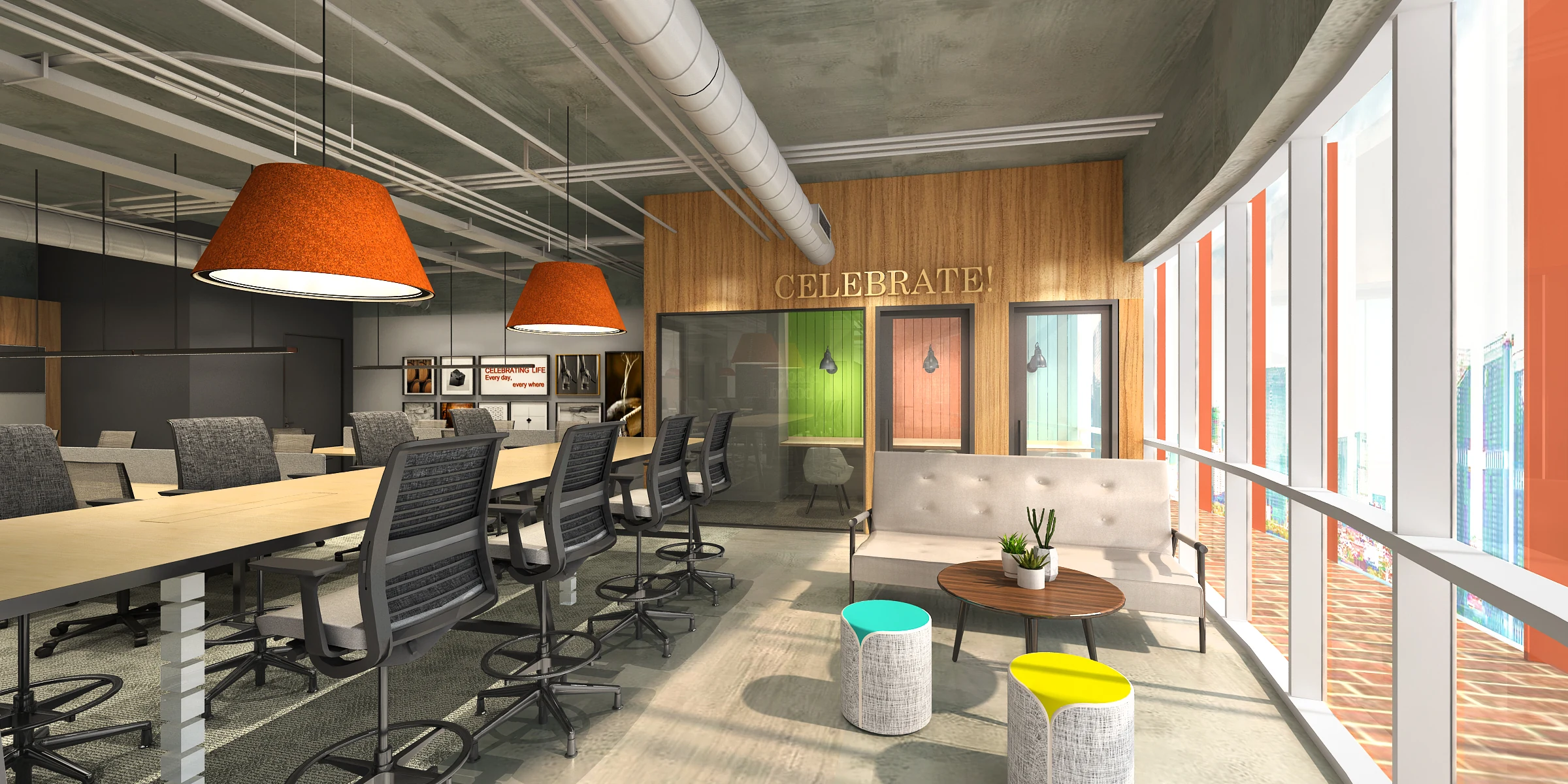 Diageo Jakarta Workplace — Interior view 01