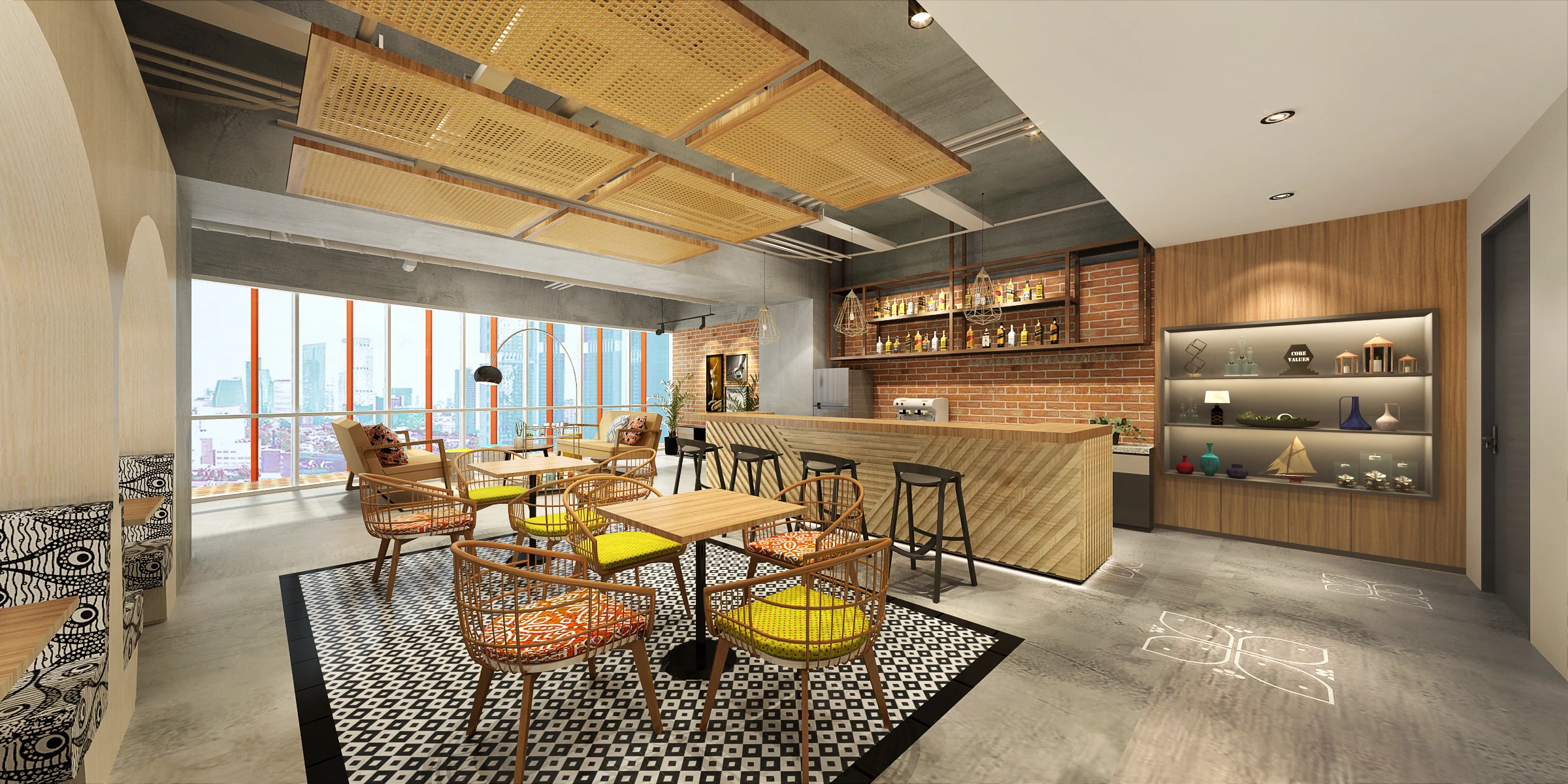 Diageo Jakarta Workplace — Interior view 03
