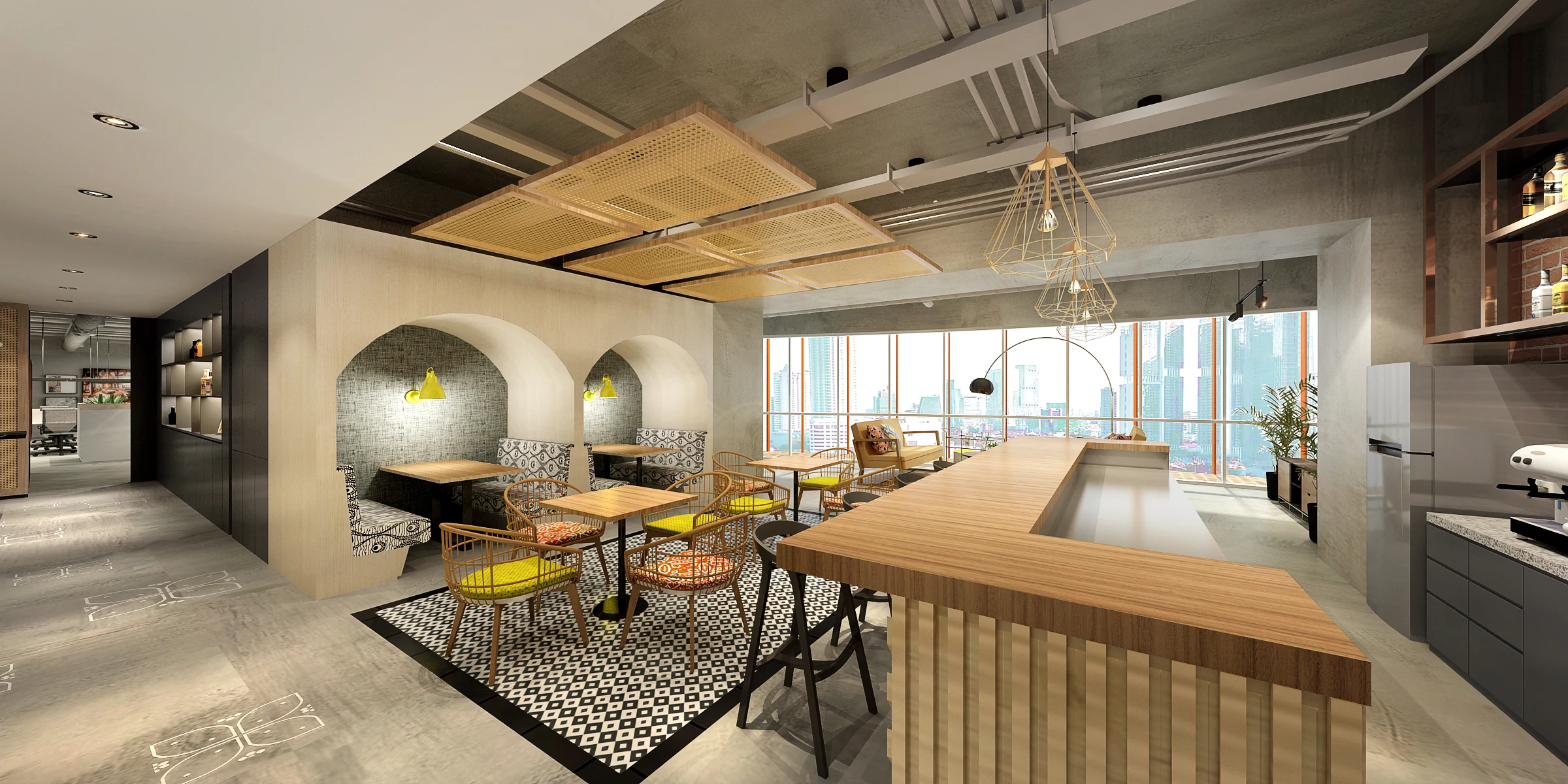 Diageo Jakarta Workplace — Interior view 04