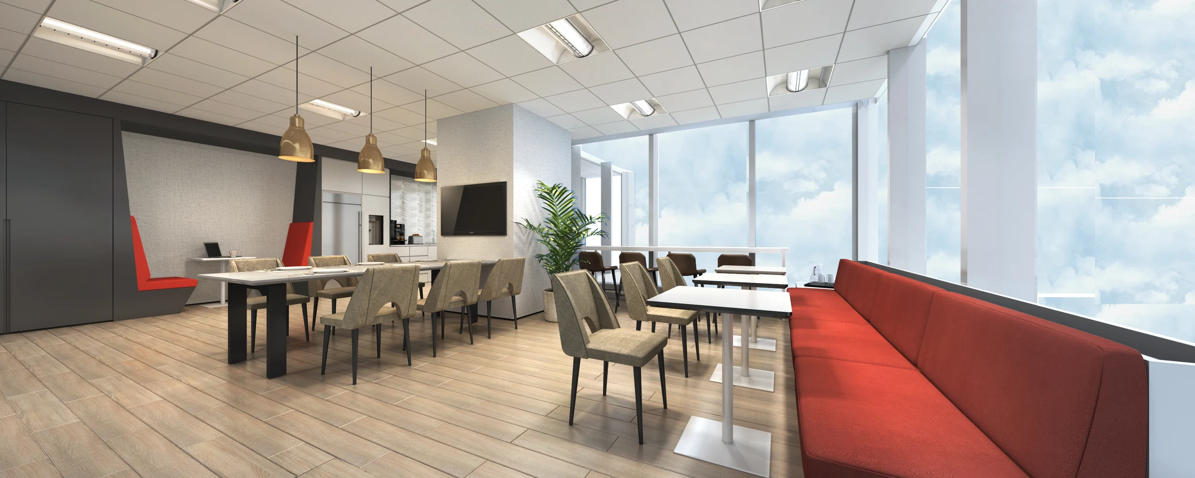 Duff & Phelps Jakarta Workplace — Interior view 01