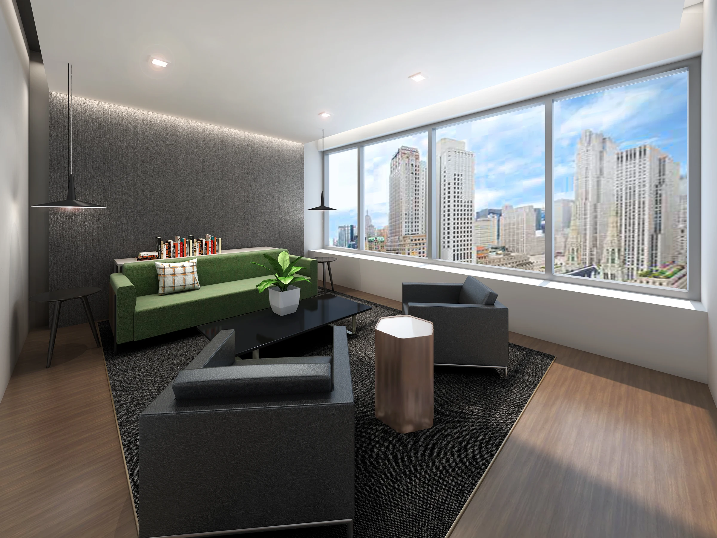 Egon Zehnder Jakarta Clubhouse — Tampilan interior 01