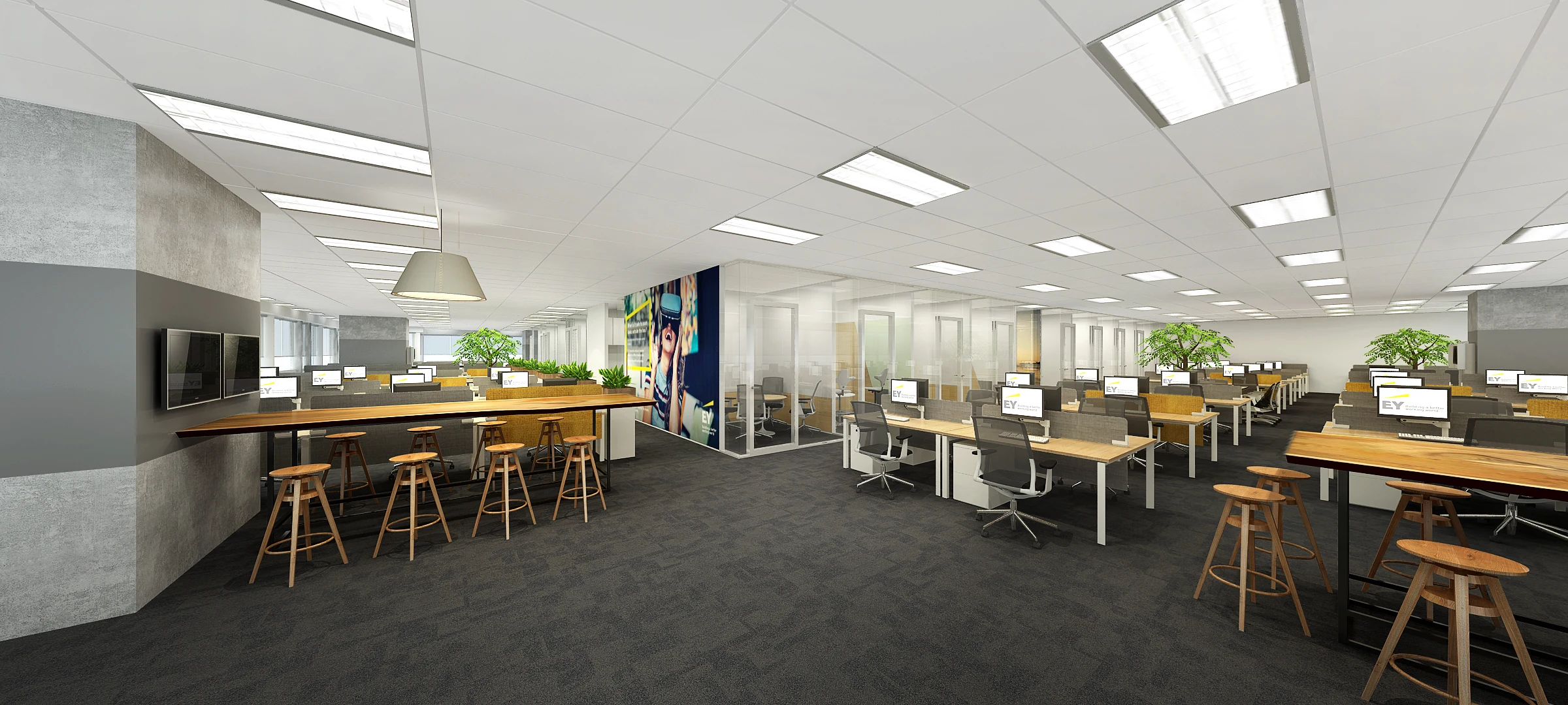 EY Jakarta Workplace — Resepsionis