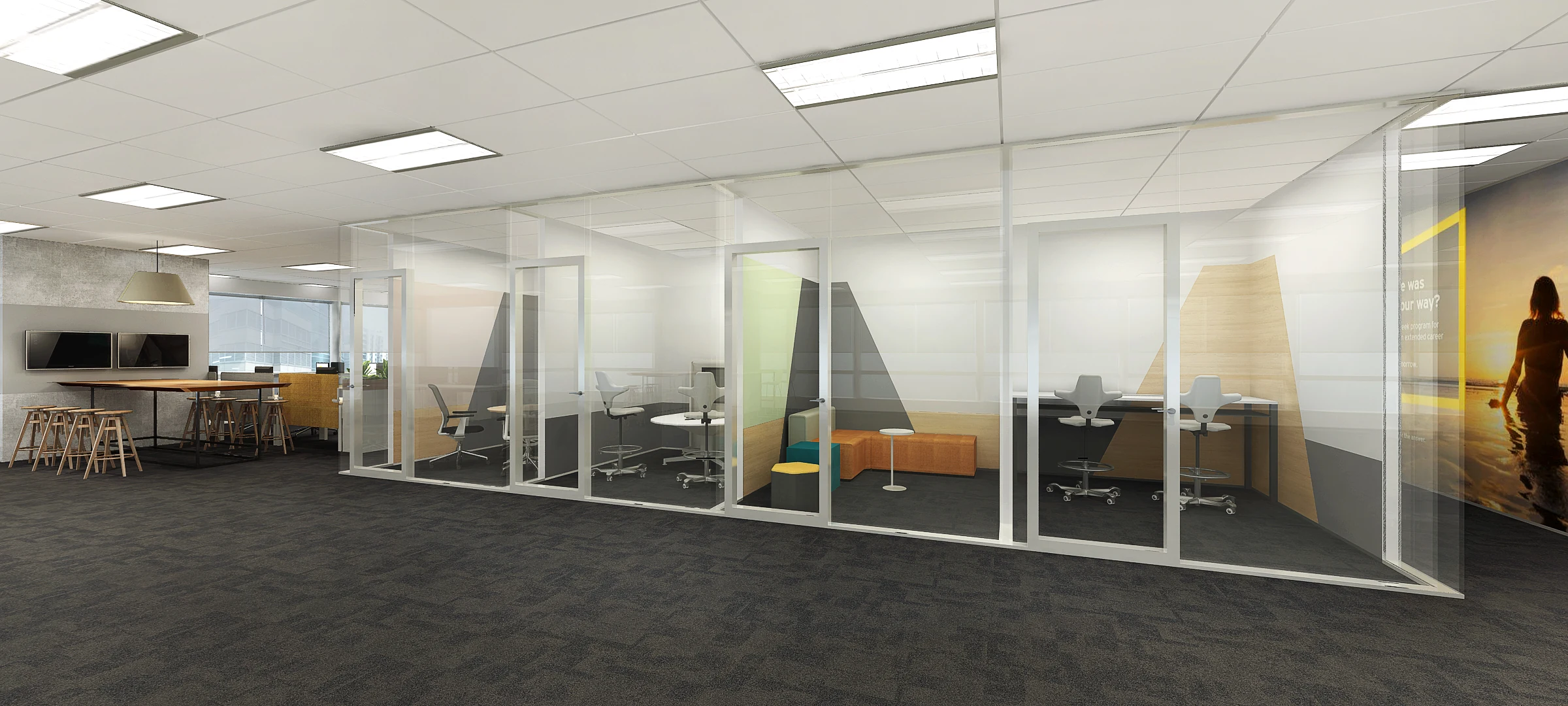 EY Jakarta Workplace — Lounge klien