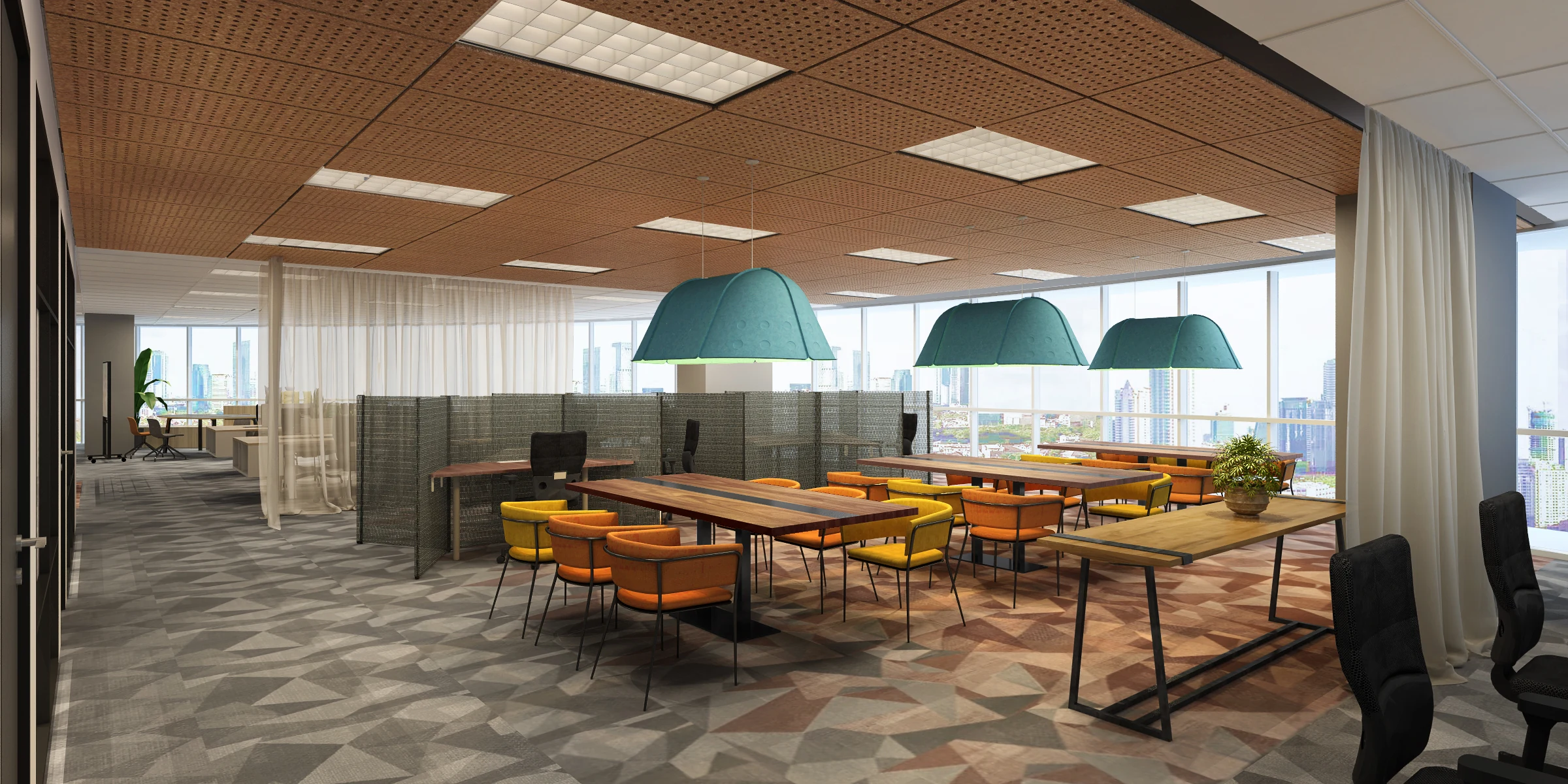 FedEx Jakarta Hub — Enclosed meeting room