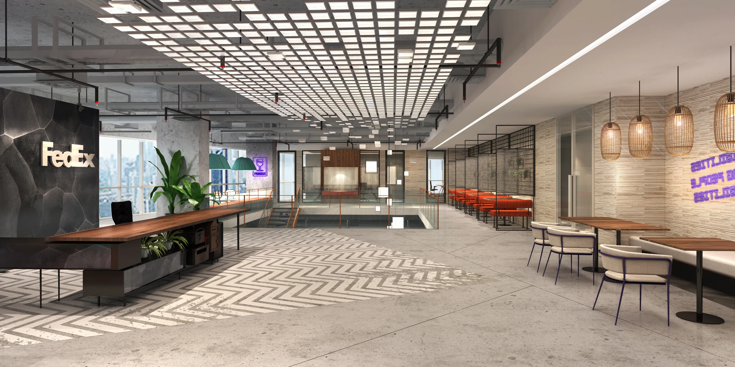 FedEx Jakarta Hub — Informal meeting area