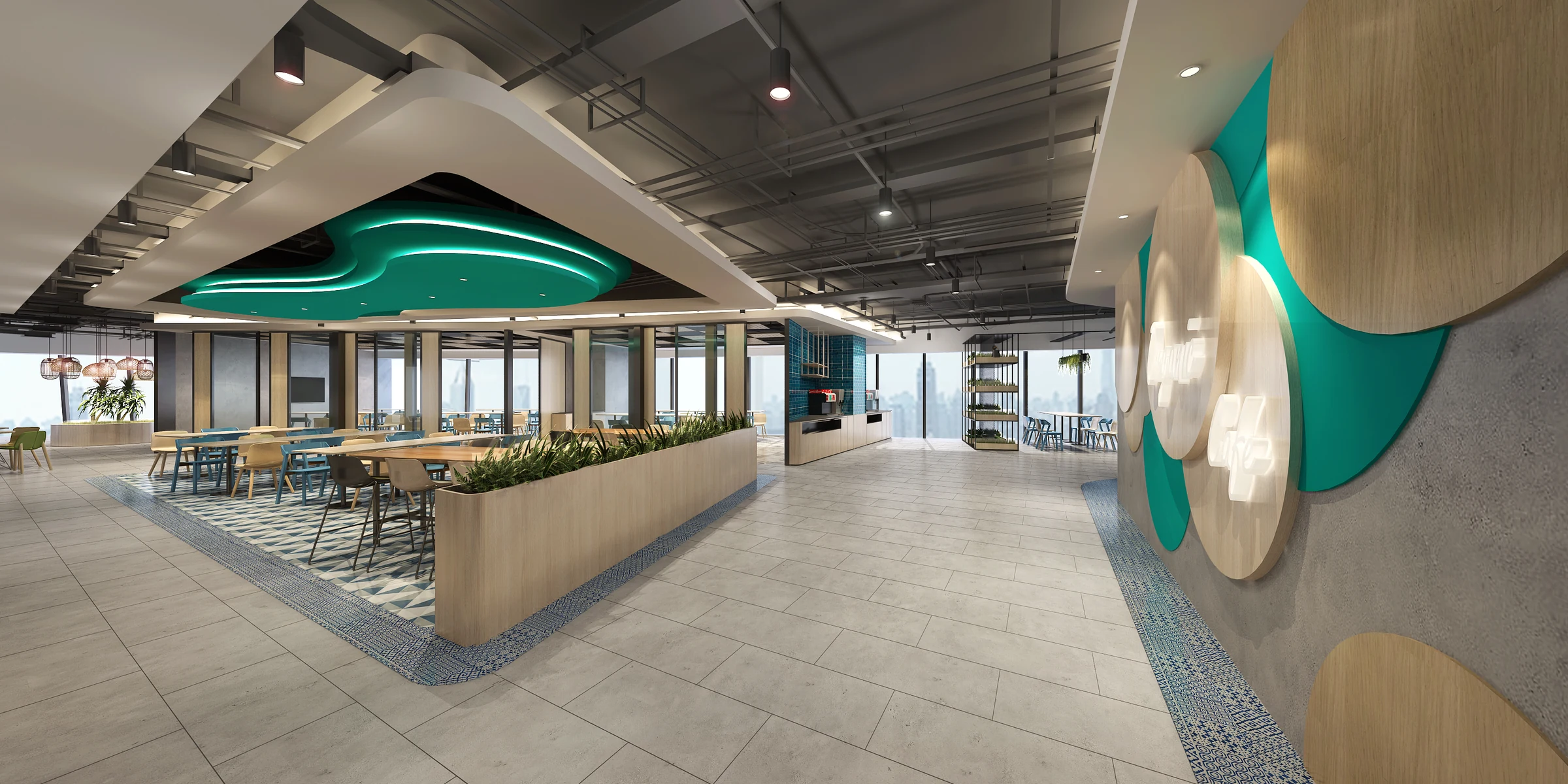 Google Jakarta Workplace — Tampilan interior 03