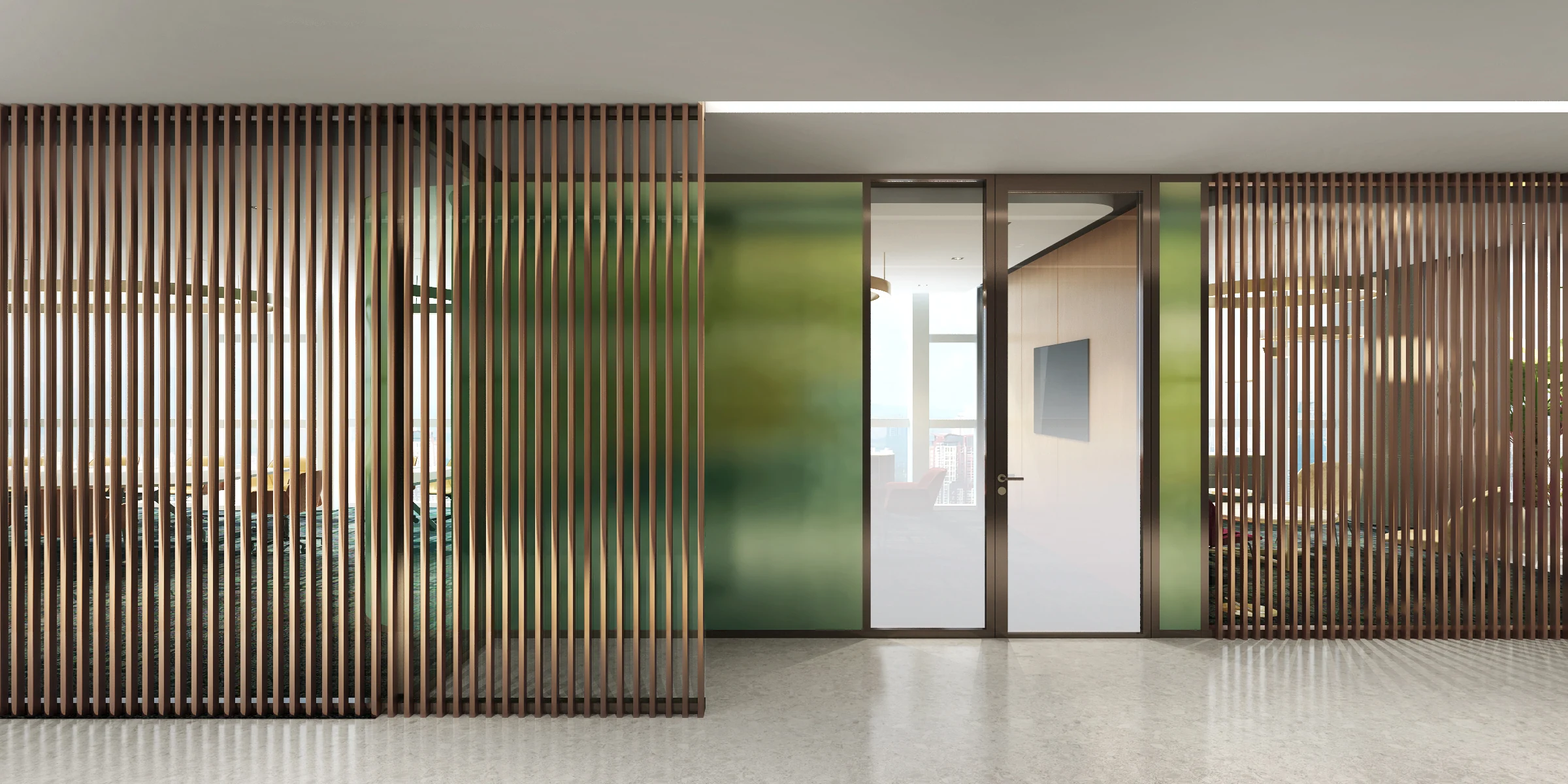 HLL Jakarta Property Gallery — Lounge penerimaan klien