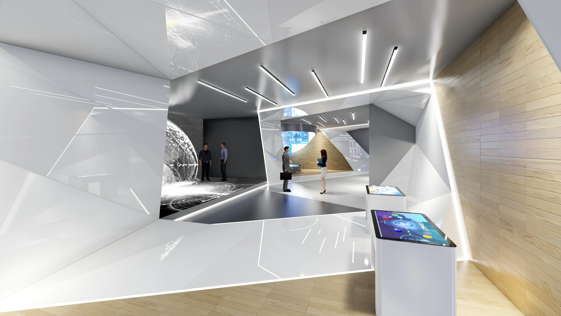 IBM Jakarta Experience Centre — Area interaktif