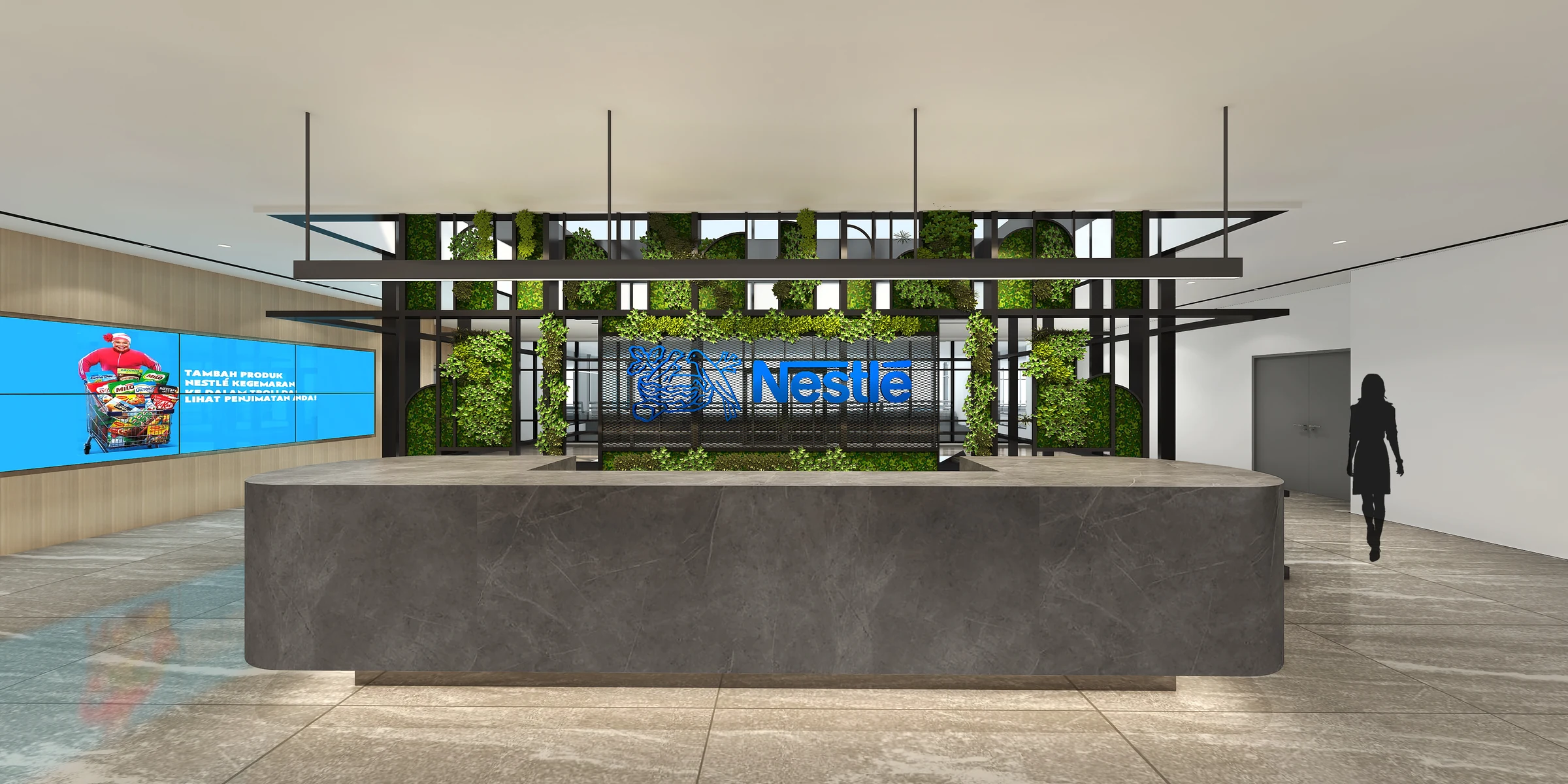 Nestlé Jakarta Workplace — Area pertemuan