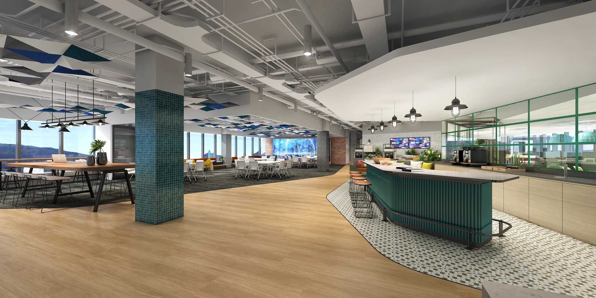 SAP Jakarta Experience Centre — Open workplace